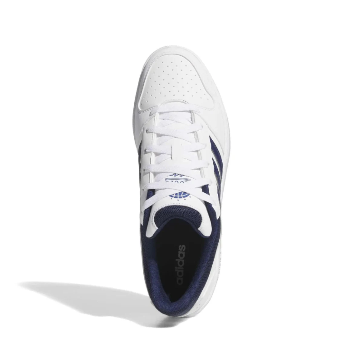 Pánska rekreačná obuv ADIDAS Hoops Classic M cloud white dark blue orbit grey · záber 5