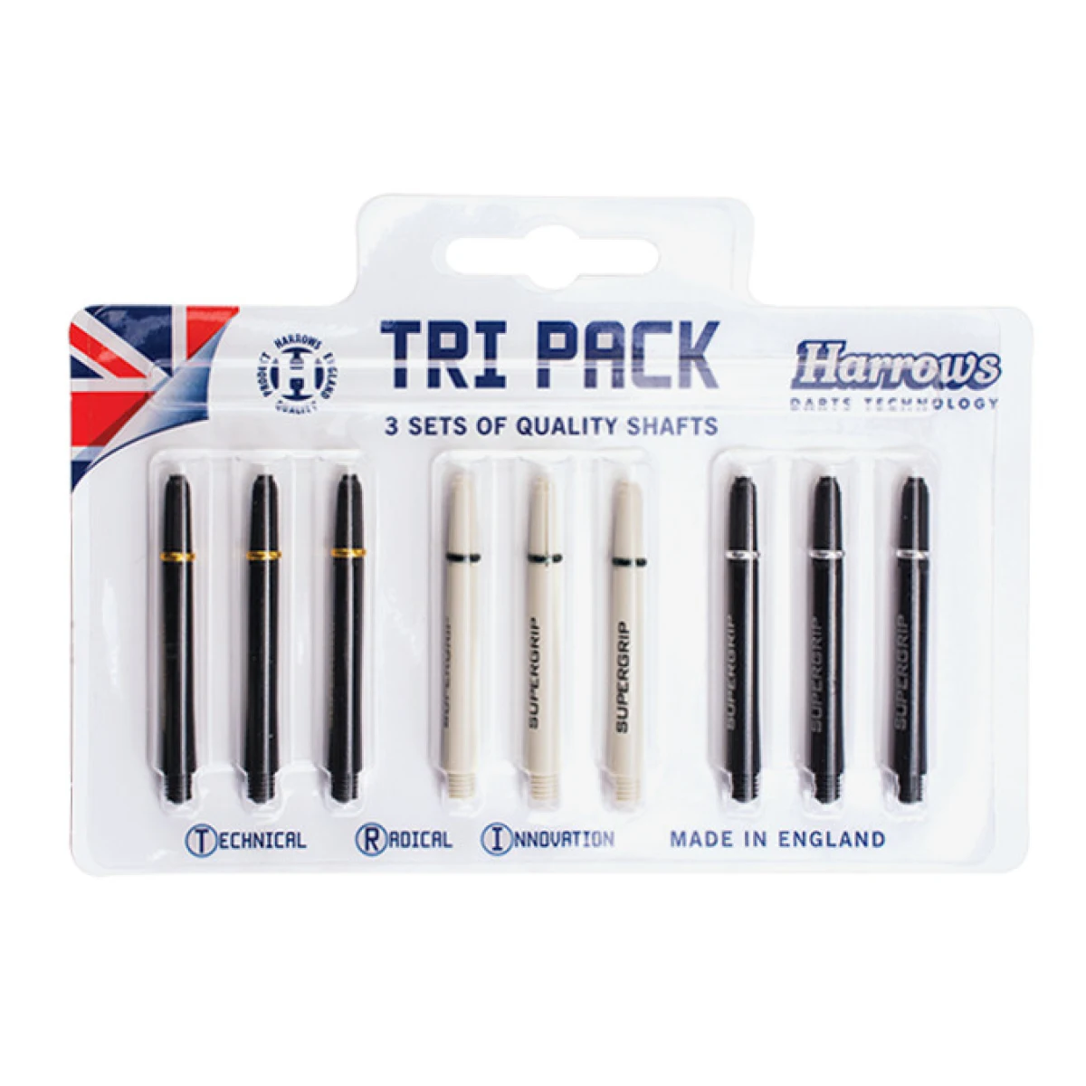 Harrows Supergrip Tri Pack Medium Pro · záber 1