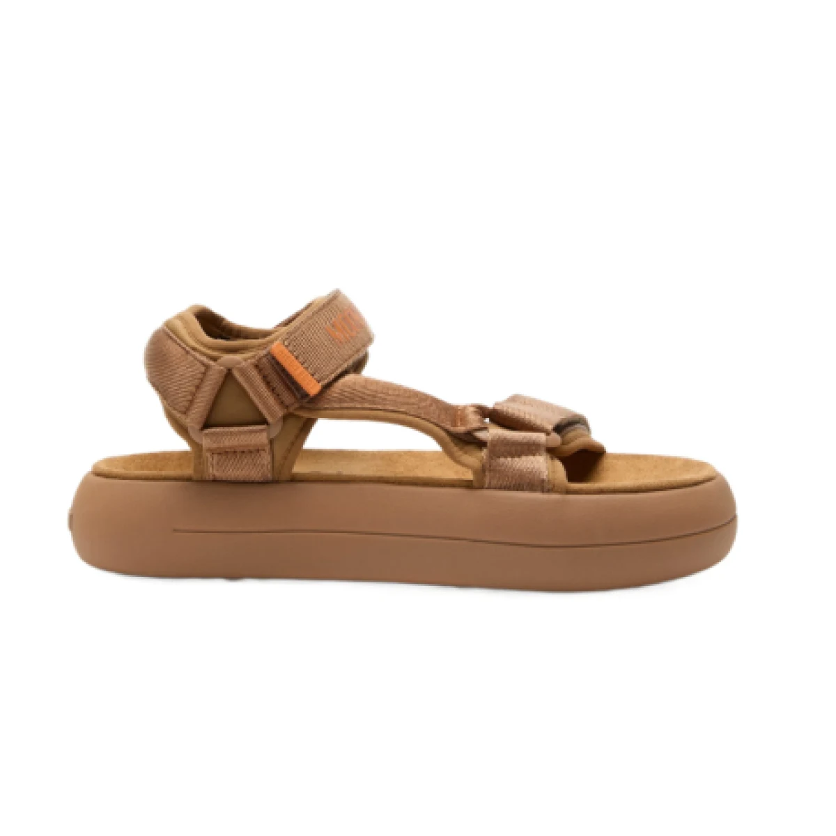 Sandále MOON BOOT MB SUPER SANDAL-M008 COGNAC · záber 1