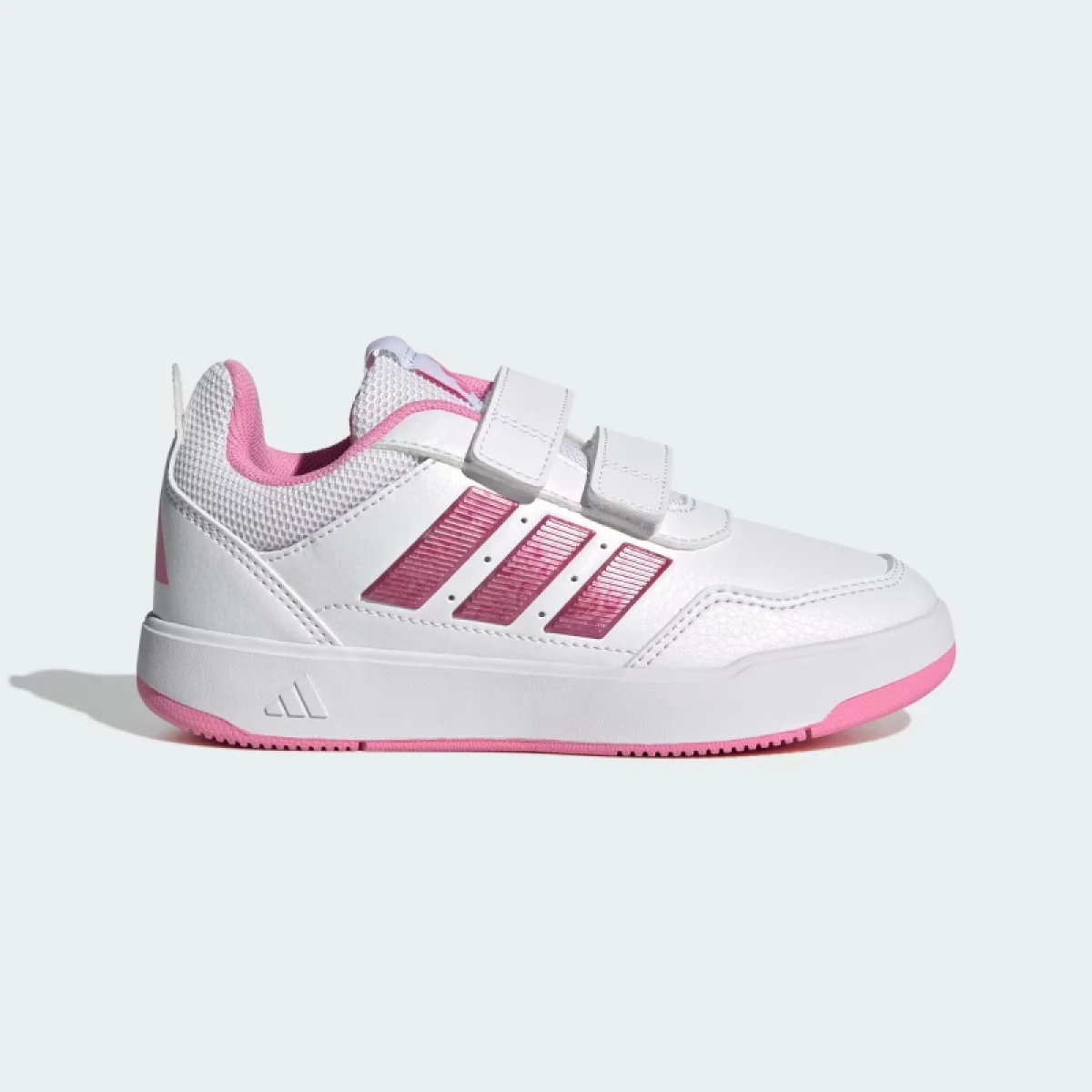 Dievčenská rekreačná obuv ADIDAS Tensaur Sport 3.0 K cloud white bliss pink grey two · záber 2
