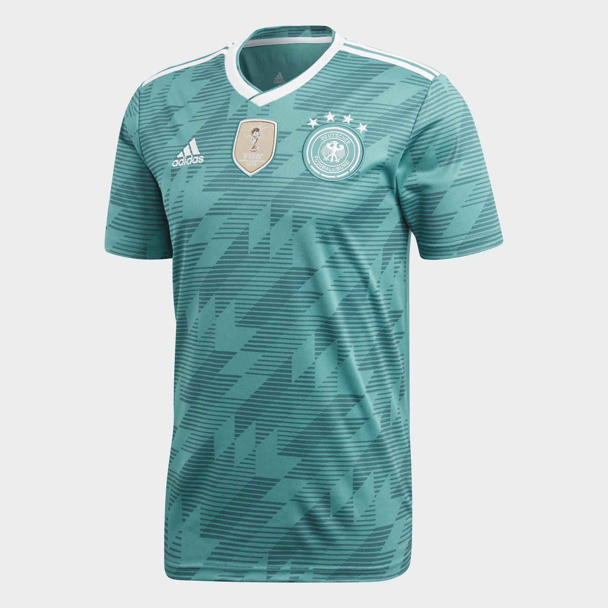 ADIDAS Detská replika hosťovského futbalového dresu Nemecko 2018 14 rokov · záber 1
