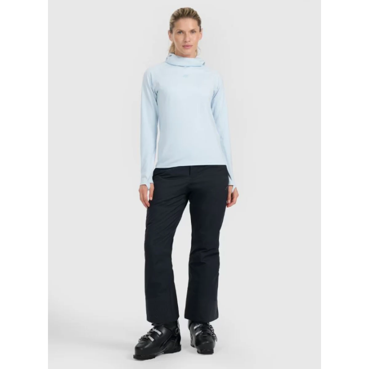 Dámské termo tričko s dlouhým rukávem 4F BRUSHED UNDERWEAR F094-WAW25UBRUF094-34S-LIGHT BLUE · záber 5