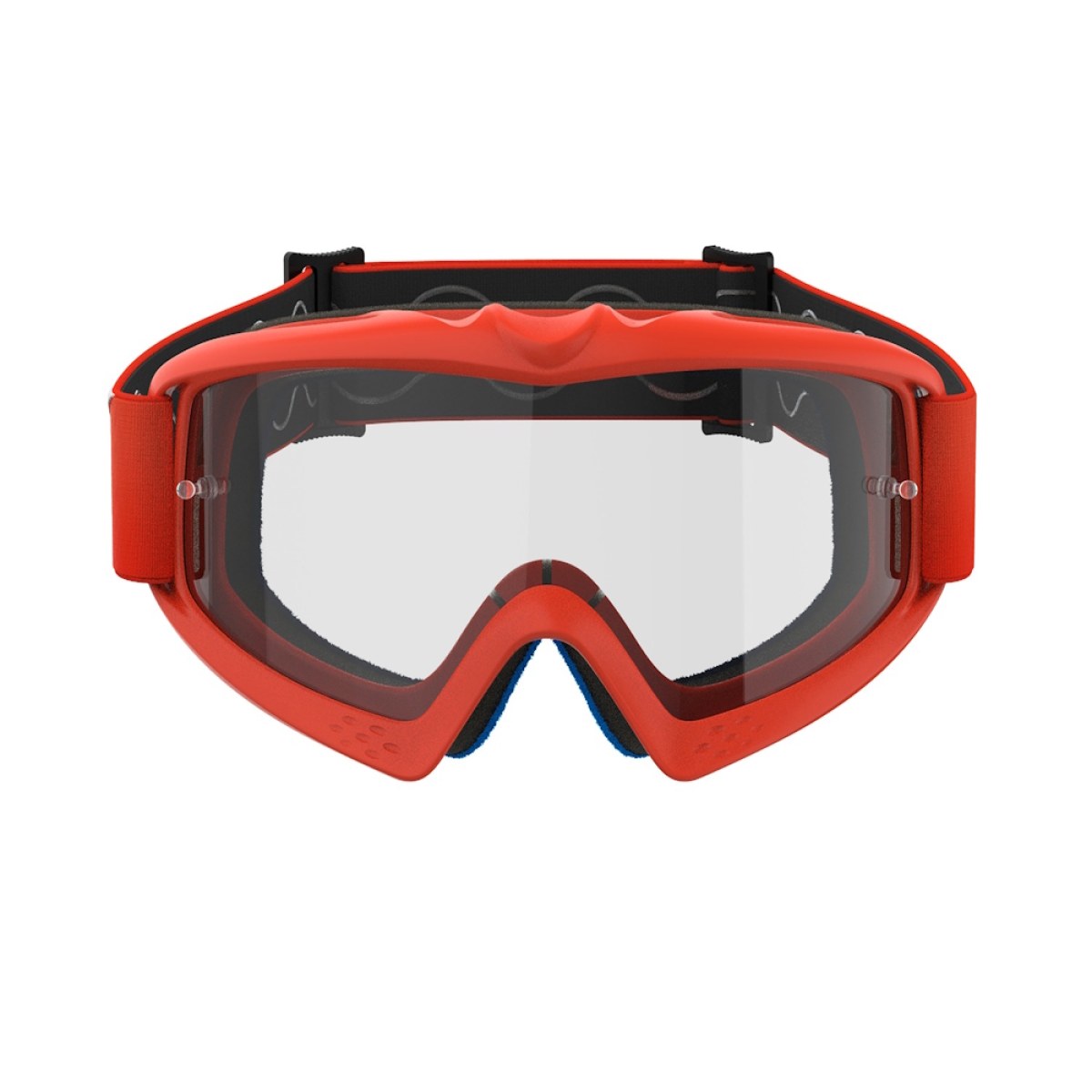 Alpinestars Vision Youth Hollow čierna antracit/žltá fluo, číre plexi · záber 5