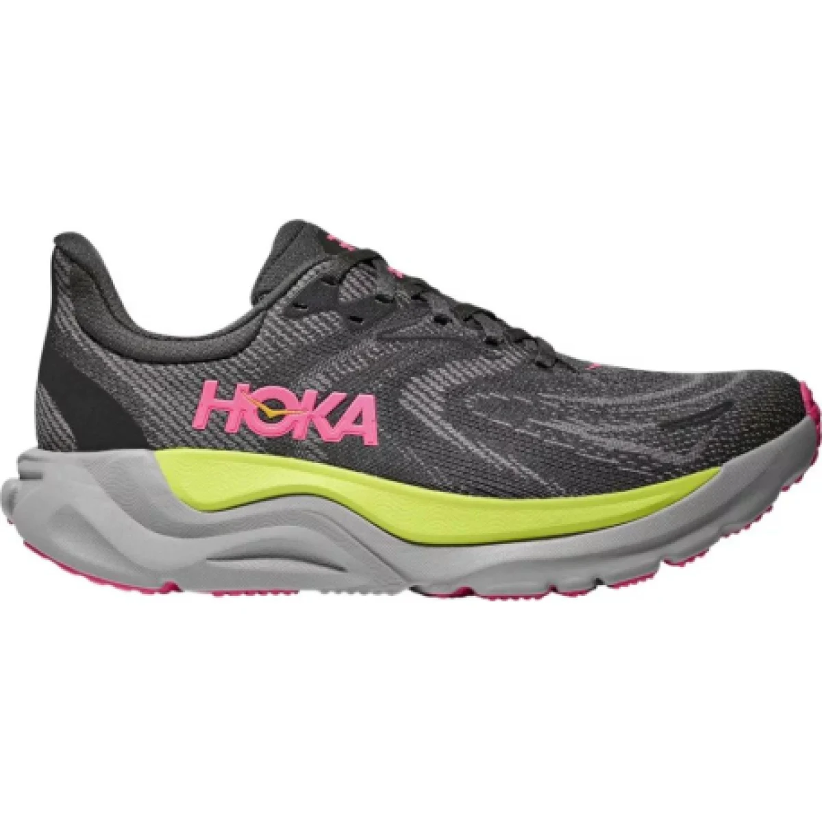 Dámska bežecká obuv HOKA Arahi 8 W charcoal grey grey skies · záber 1