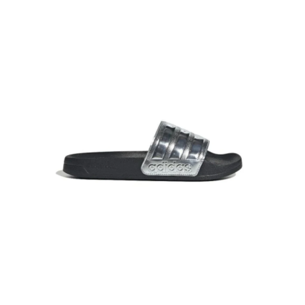 Dámske šlapky (plážová obuv) ADIDAS Adilette Shower W core black silver metallic silver metallic · záber 1