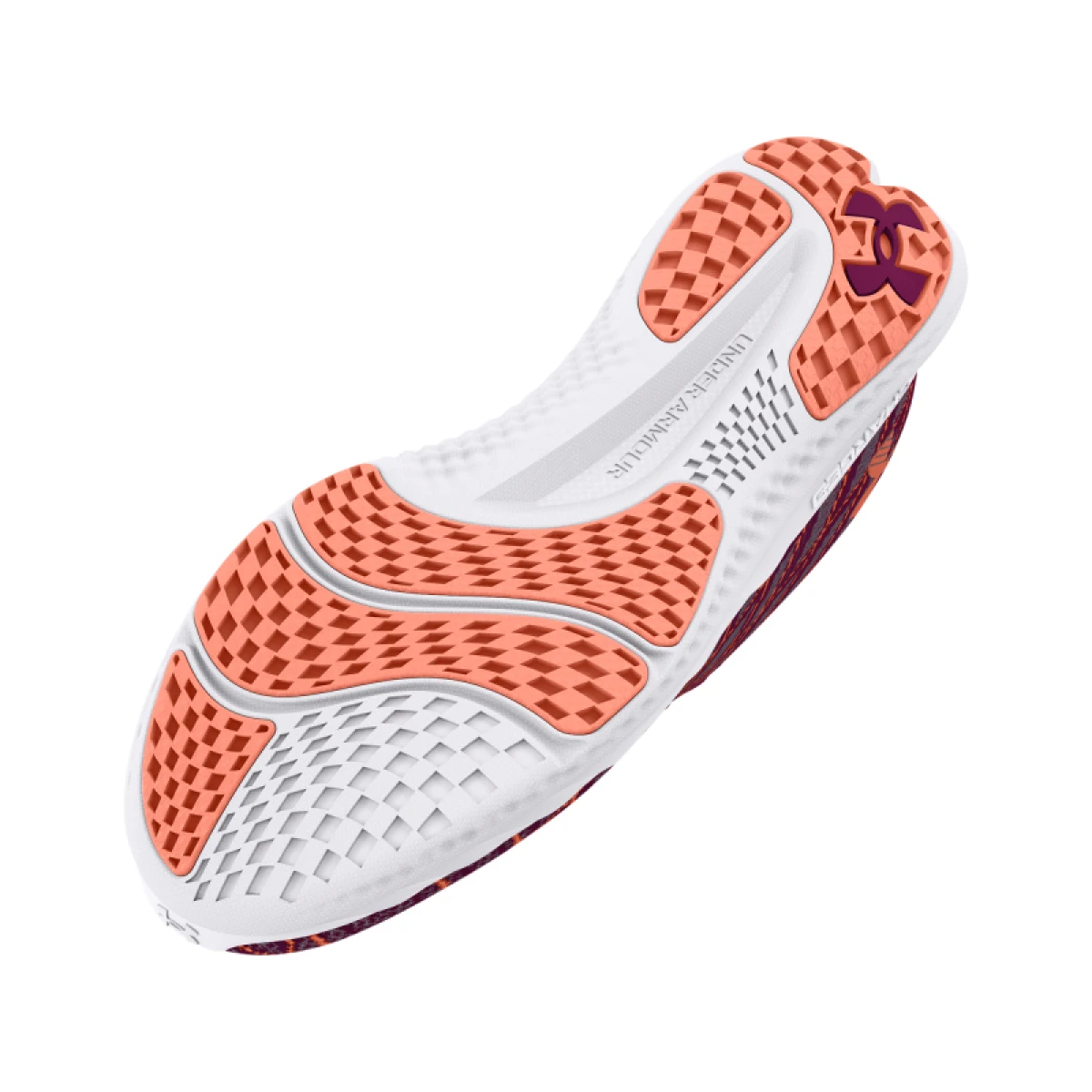 Dámská běžecká obuv UNDER ARMOUR UA W Charged Breeze 2 purple gemini flare orange orange · záber 5