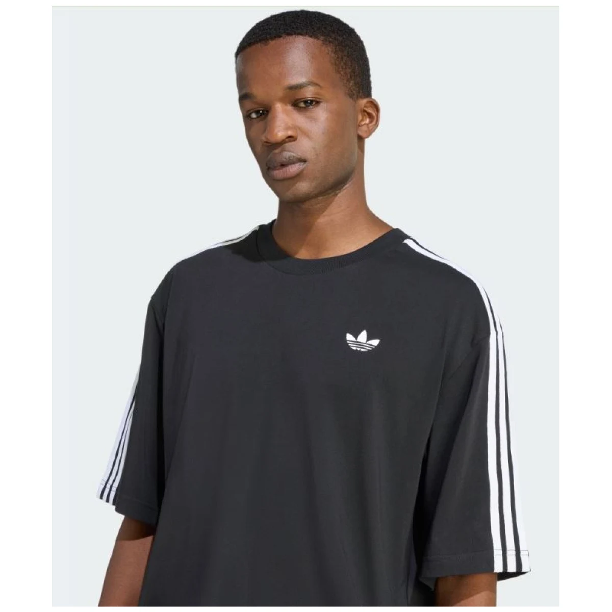 Pánske tričko s krátkym rukávom ADIDAS ORIGINALS 3S TEE BLACK · záber 4