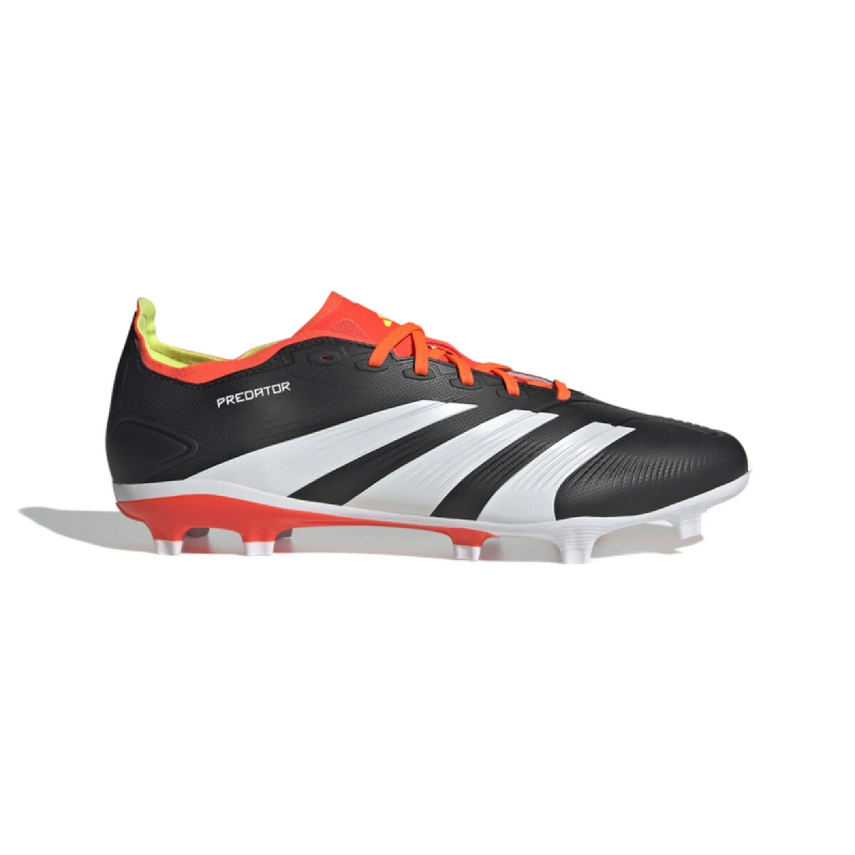 Pánské outdoorové fotbalové kopačky ADIDAS Predator League L M FG core black cloud white solar red · záber 2