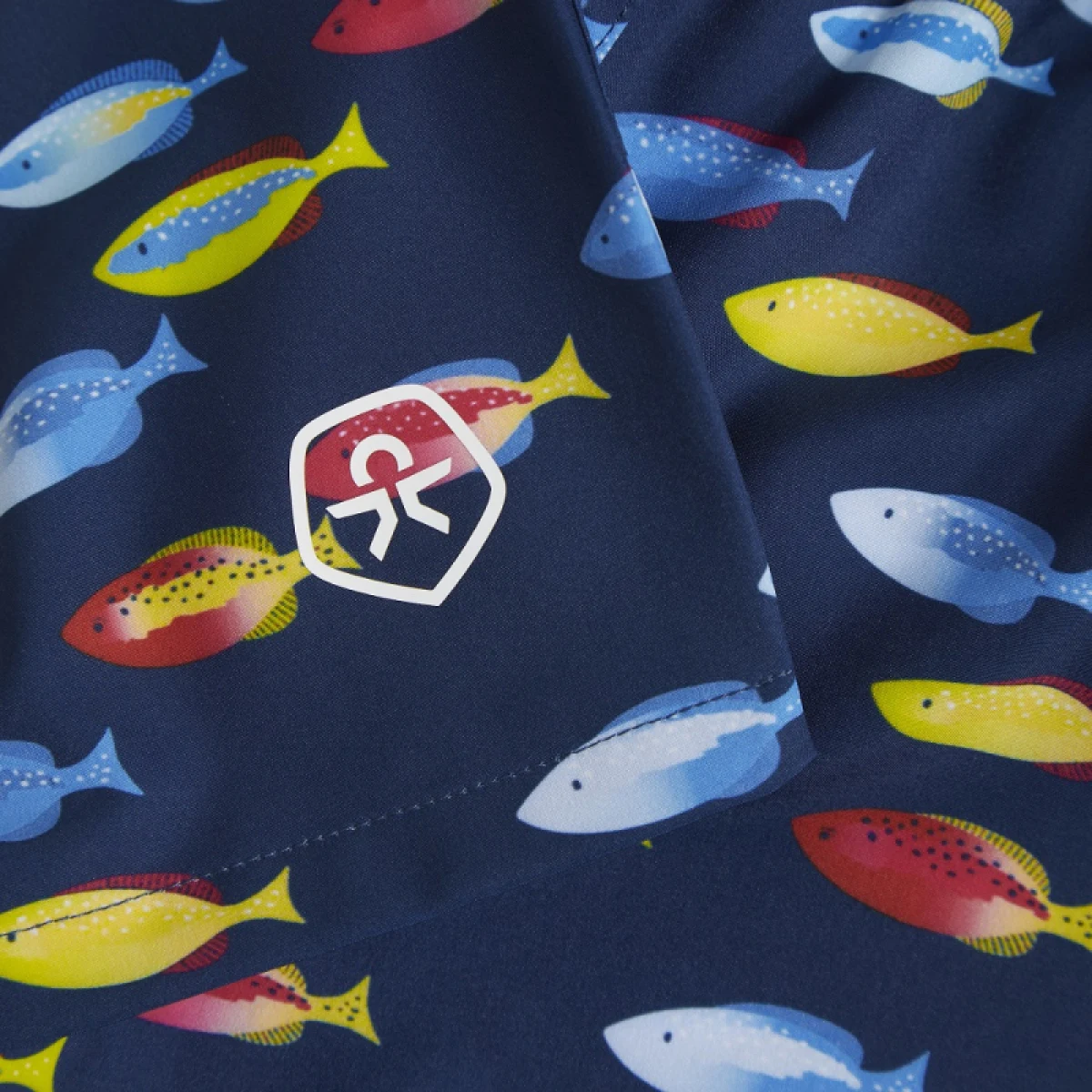Chlapčenské plavky COLOR KIDS Swim Shorts - AOP, goji berry 720140.4552 · záber 4
