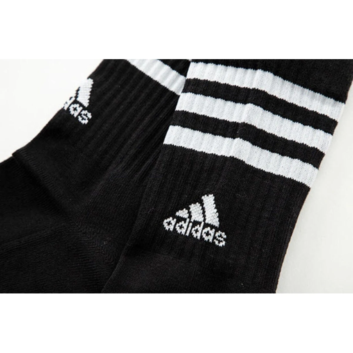 Ponožky ADIDAS 3S C SPW CRW 3P BLACK WHITE · záber 4