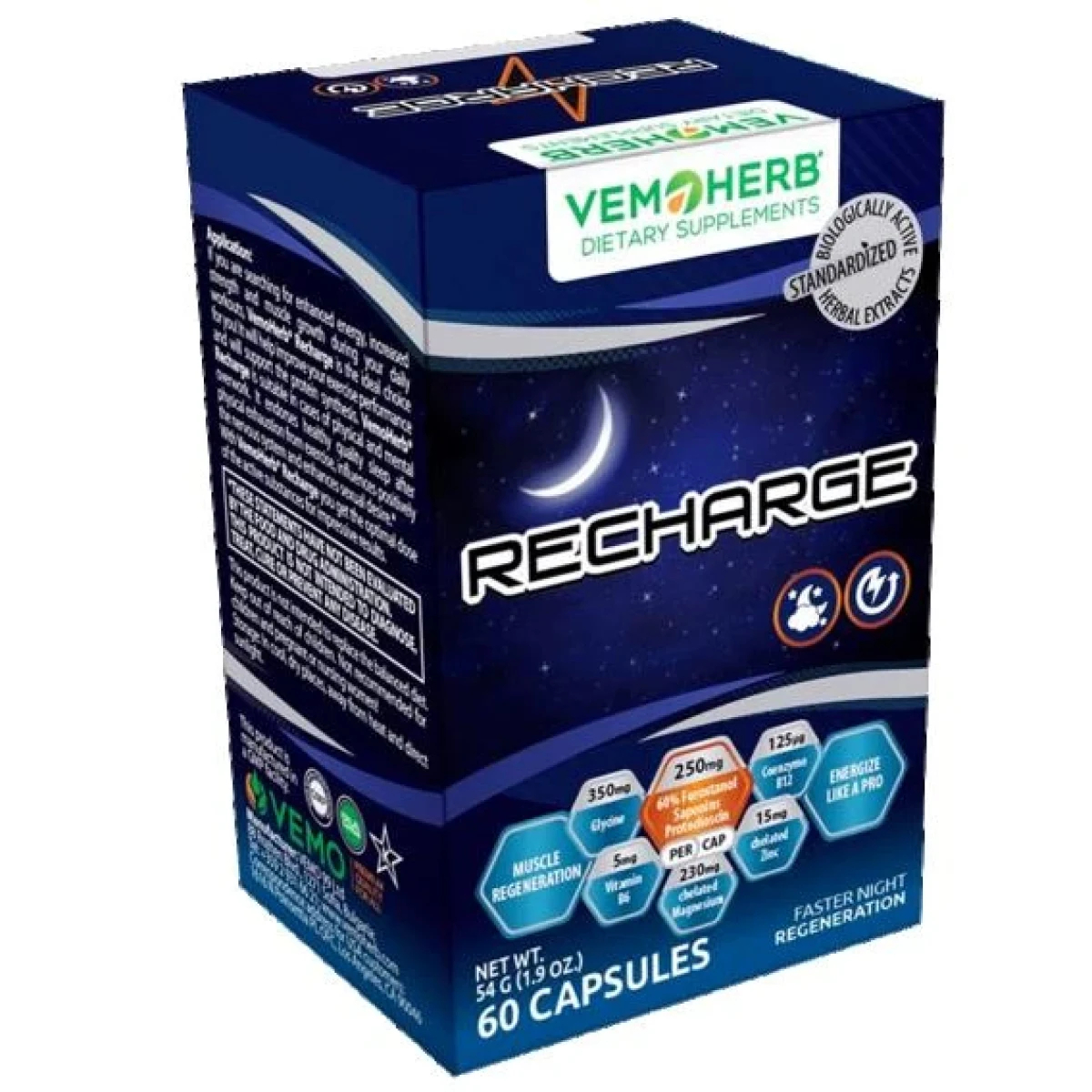 Vemoherb Recharge 60 kapslí · záber 1