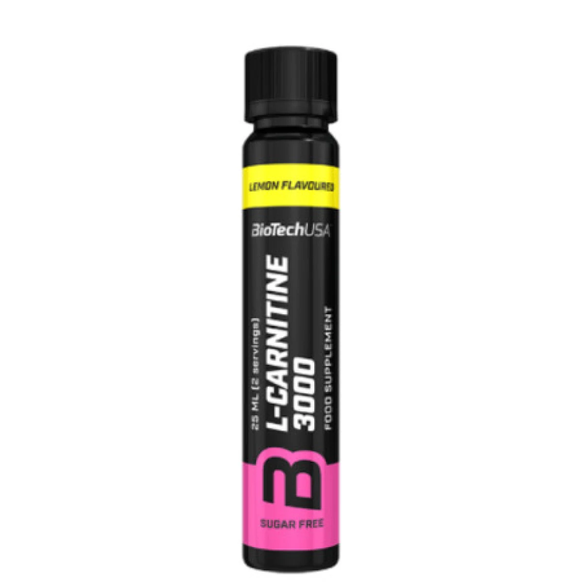 BIOTECHUSA L-Carnitine 3000mg príchuť citrón 20 x 25 ml · záber 1