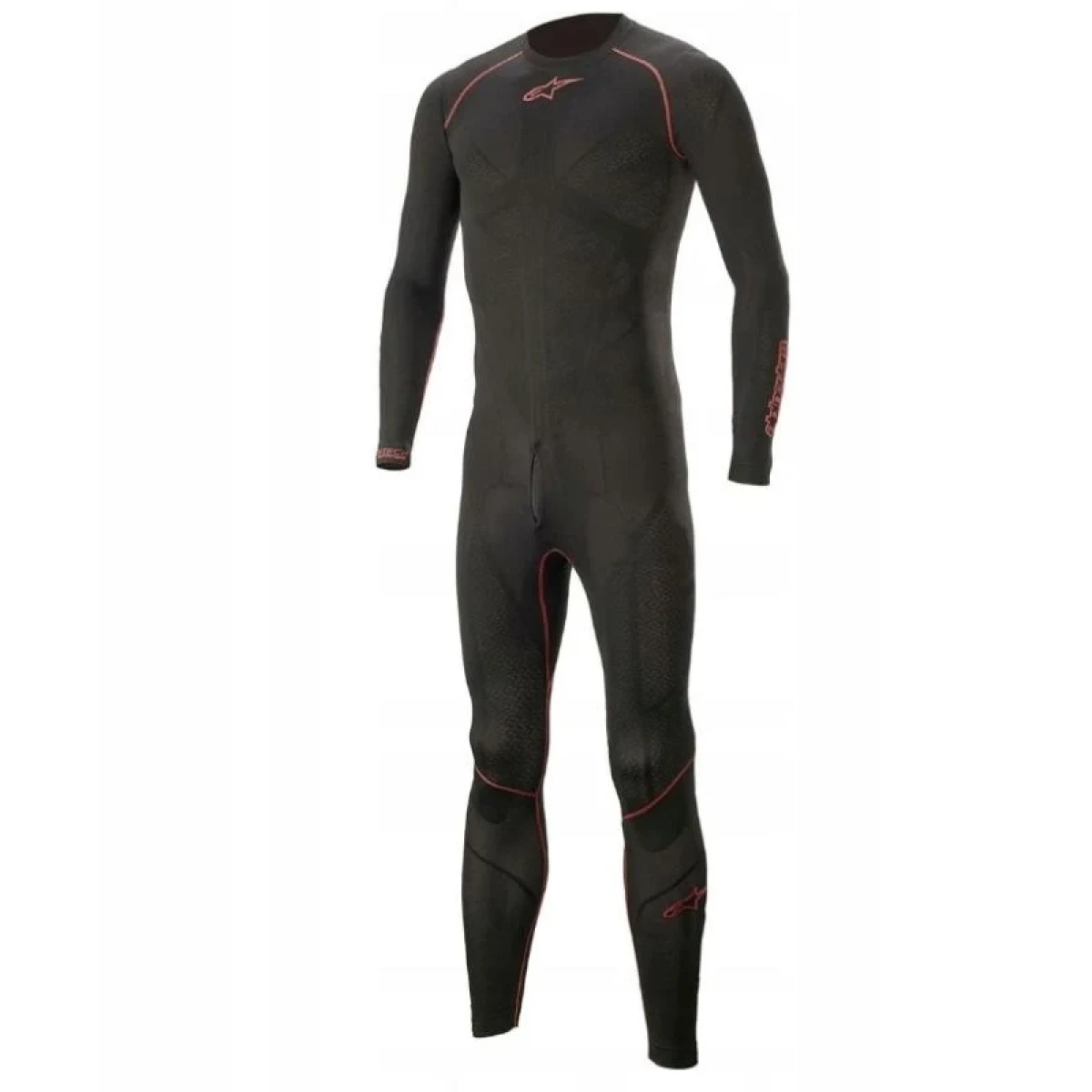 Alpinestars Termokombinéza Ride Tech Lite 1 PC černo-červená - Barva: čierna · záber 1