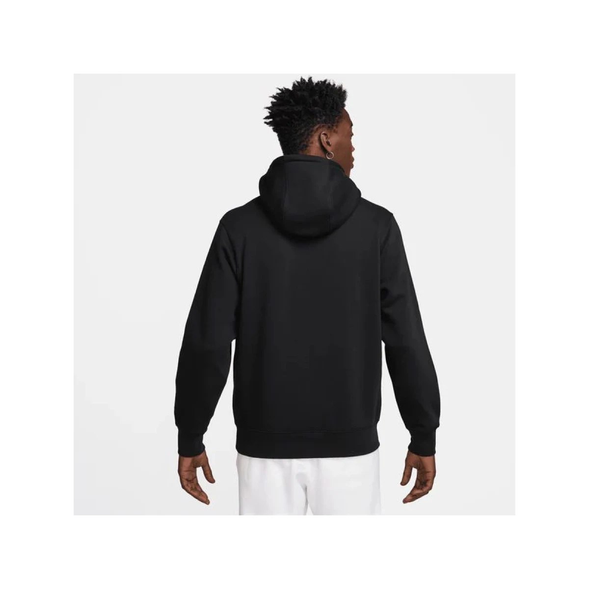 Pánská mikina s kapucí NIKE M NK CLUB BB HDY NEO VARSITY BLACK BLACK BLACK · záber 2