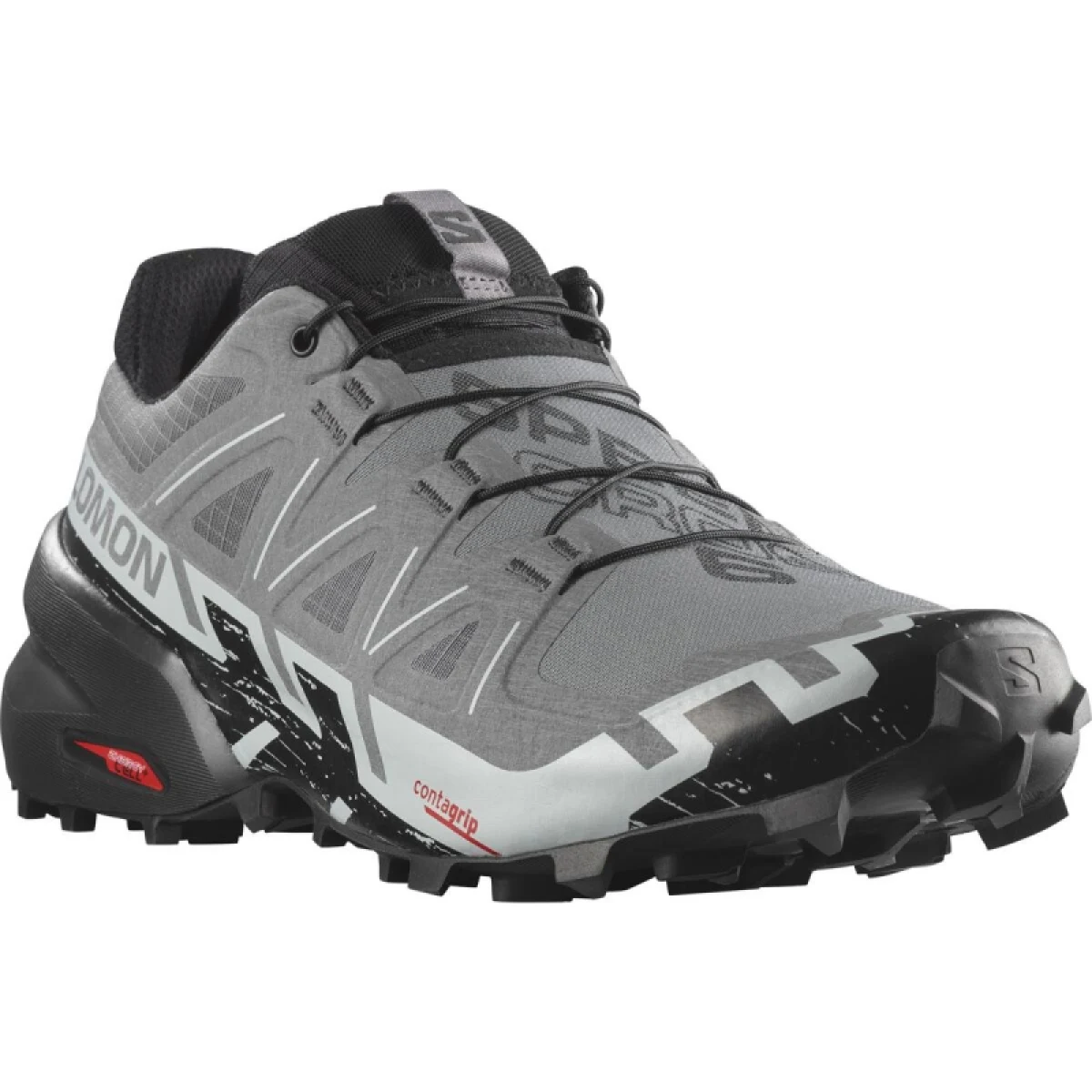 Pánská běžecká trailová obuv SALOMON Speedcross 6 Wide M quiet shade black pearl blue · záber 3