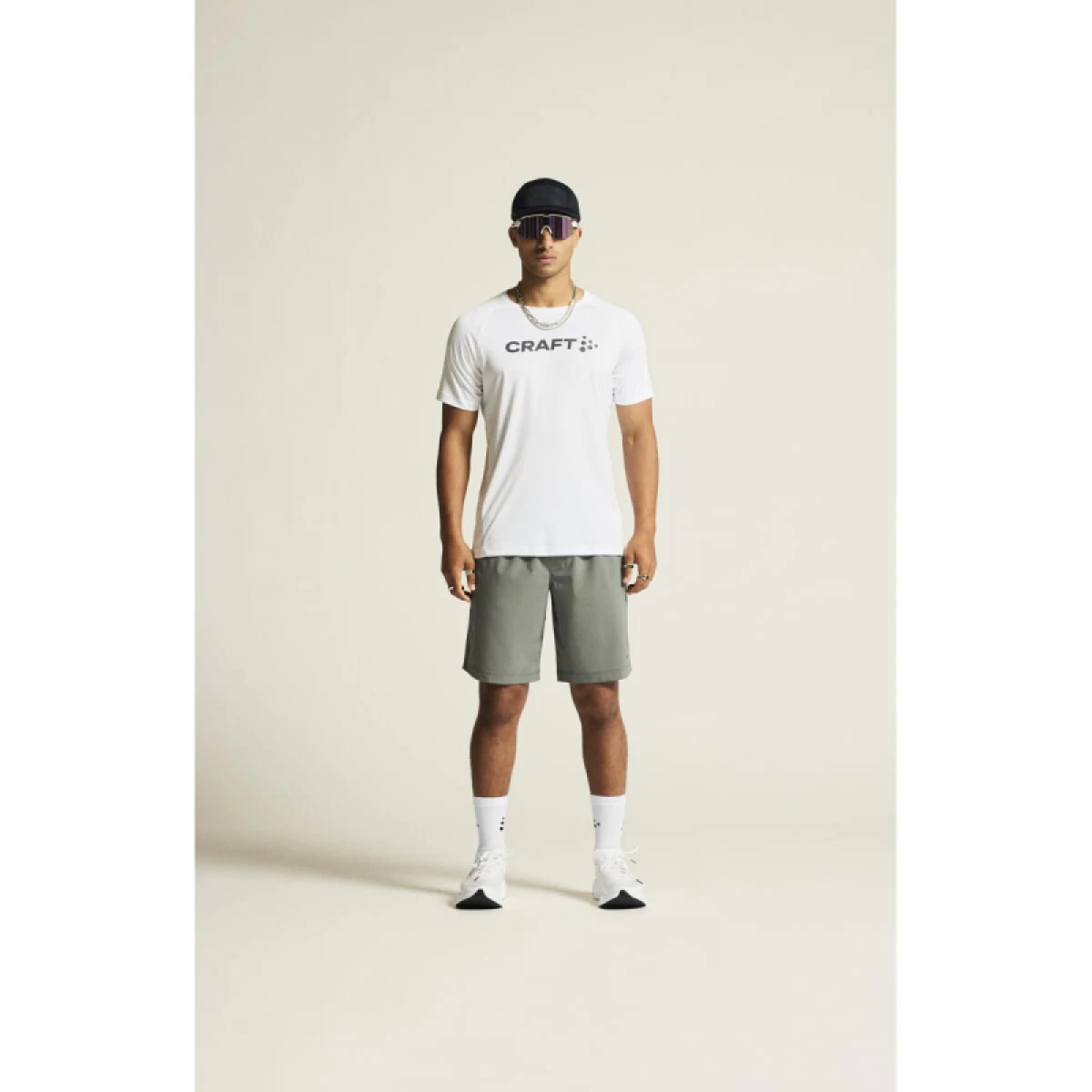 Pánske tréningové tričko s krátkym rukávom CRAFT T-Shirt CORE Essence Logo · záber 3