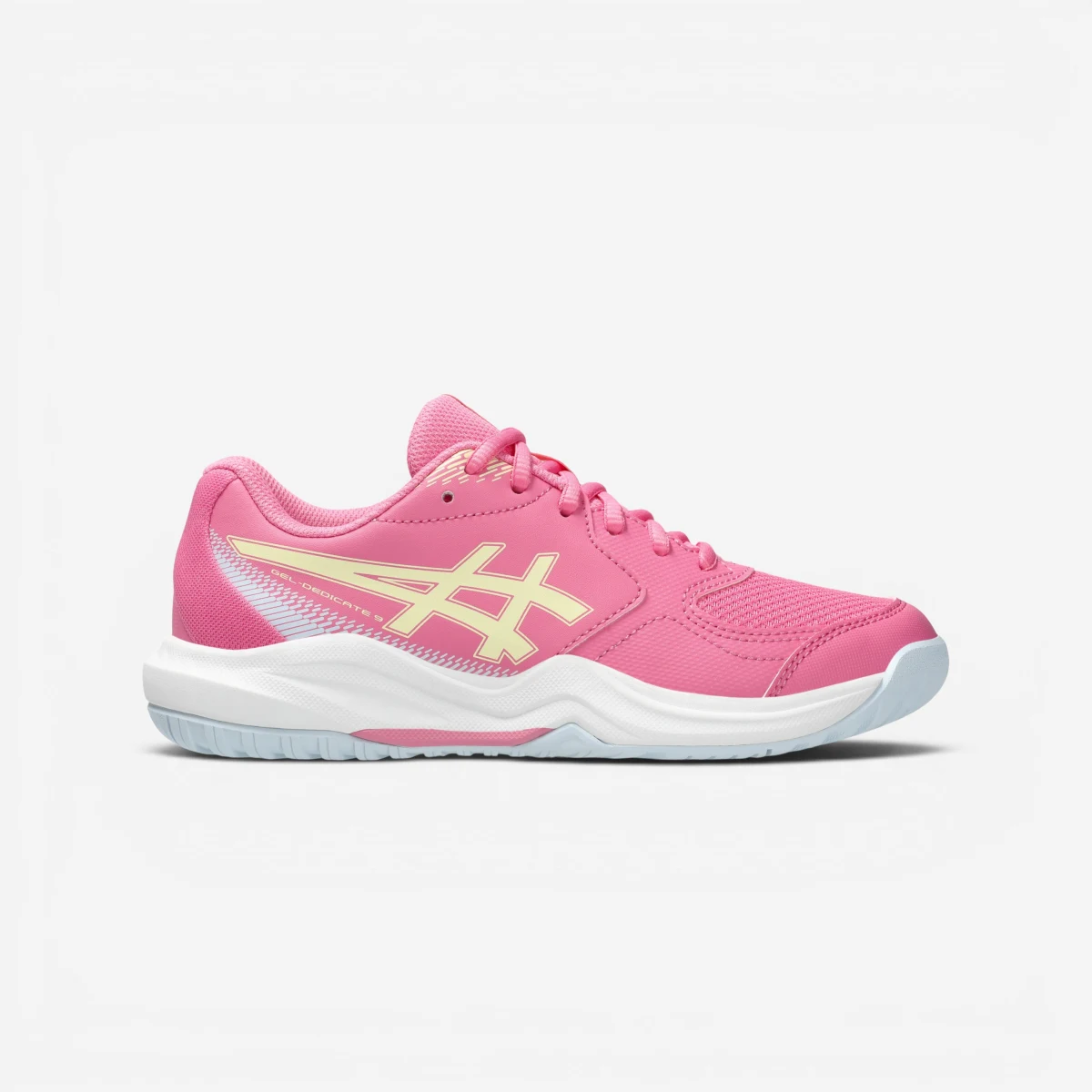 ASICS ASICS Gel Dedicate 9 GS detská šnurovacia tenisová obuv ružová 38 · záber 2