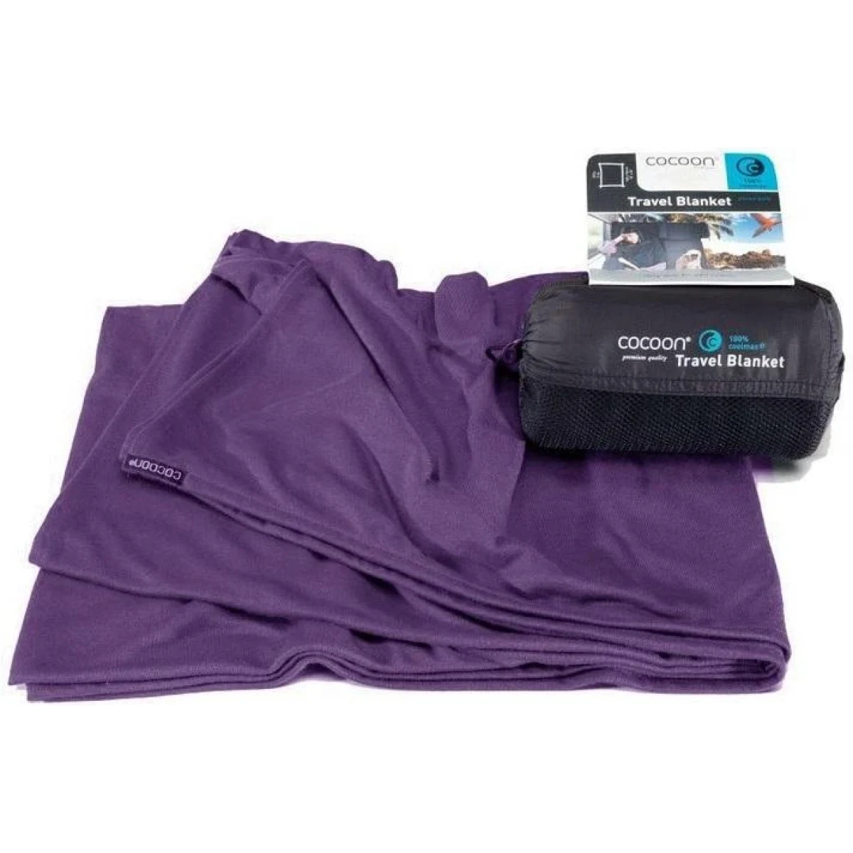 Cocoon cestovní deka Coolmax eggplant · záber 1