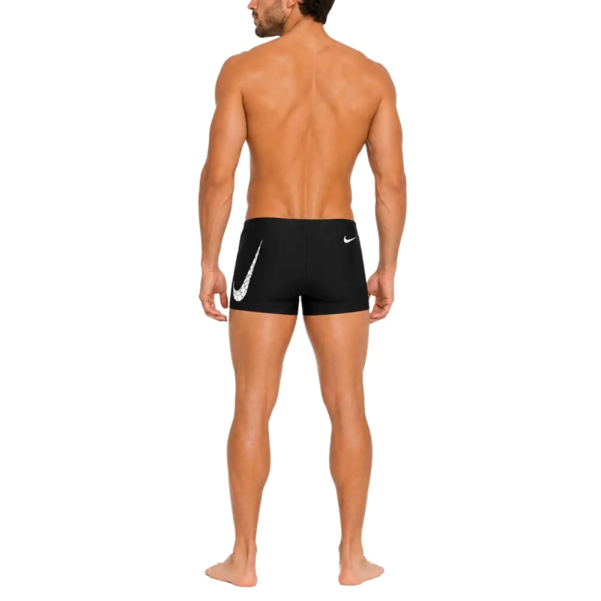 Férfi úszó boxeralsók NIKE SWIM Logo Graphic Pebble Black · záber 3