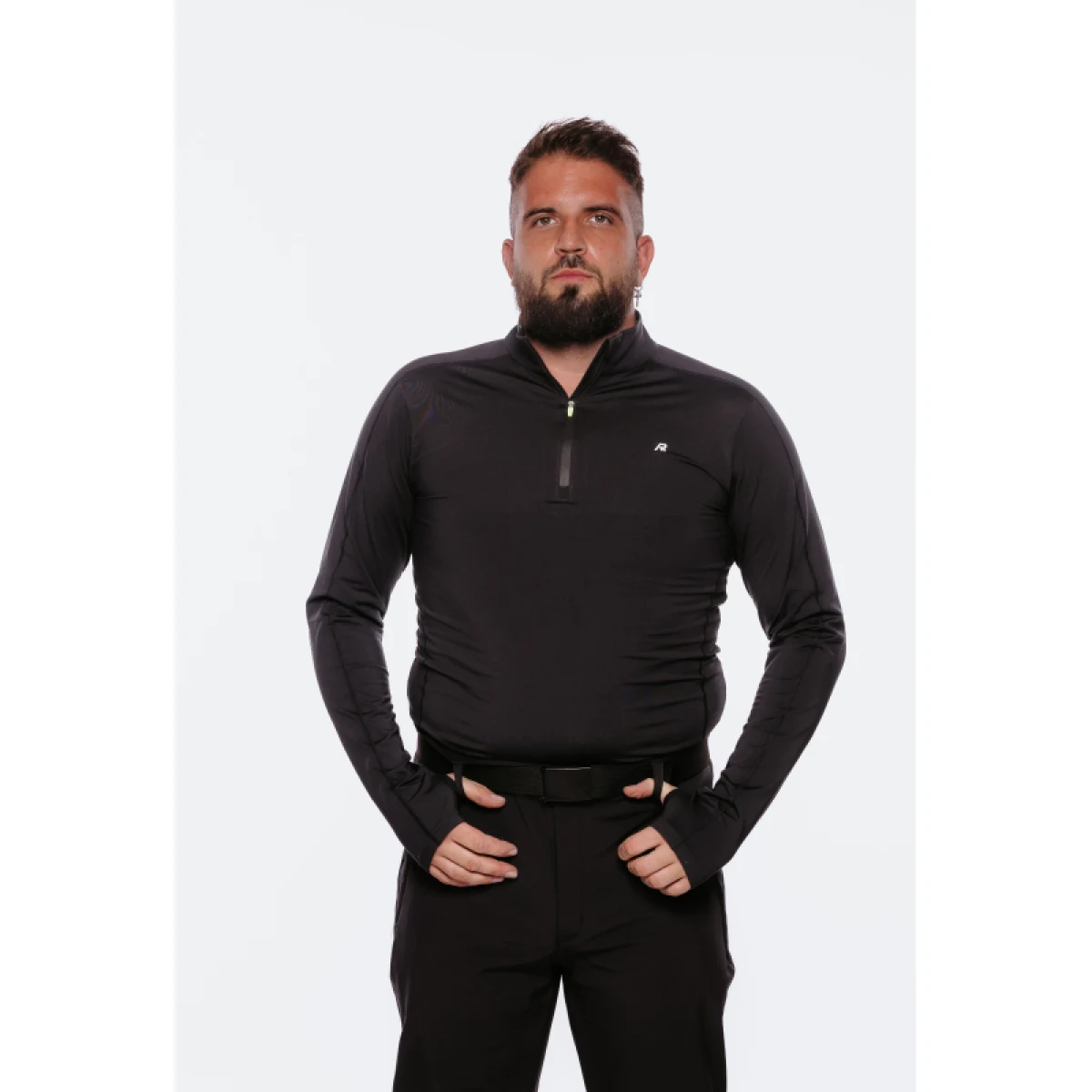 Pánské tričko AUTHORITY DRYZIP III M black · záber 2