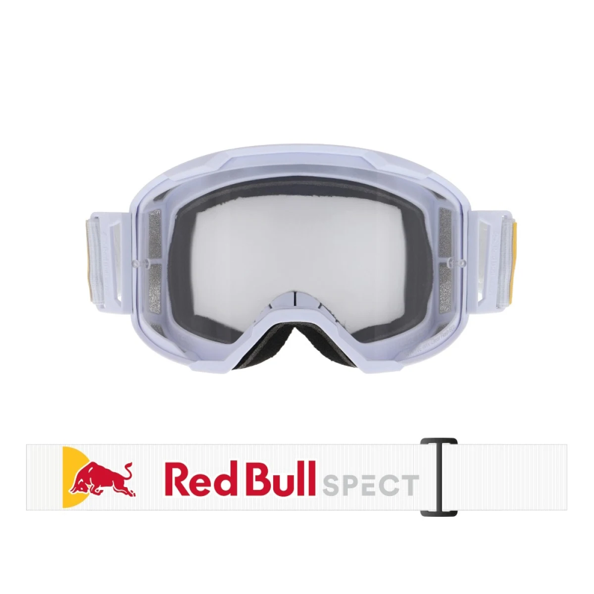 RedBull Spect Strive, bílé matné, plexi čiré · záber 2