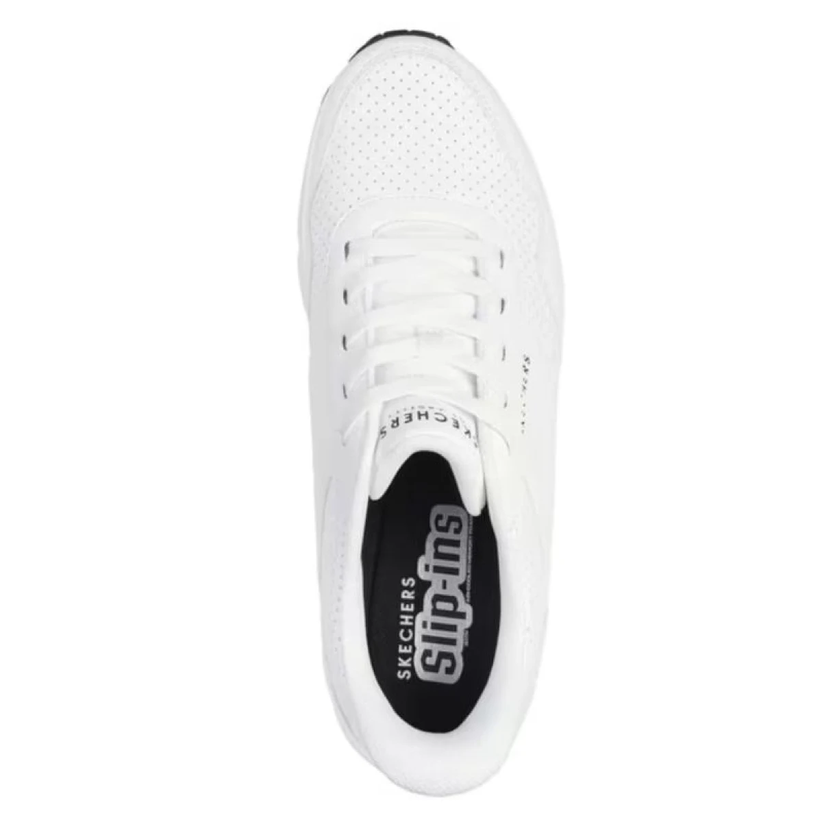 Pánska rekreačná obuv SKECHERS Uno Banksia Luxe Slip-Ins M white · záber 4