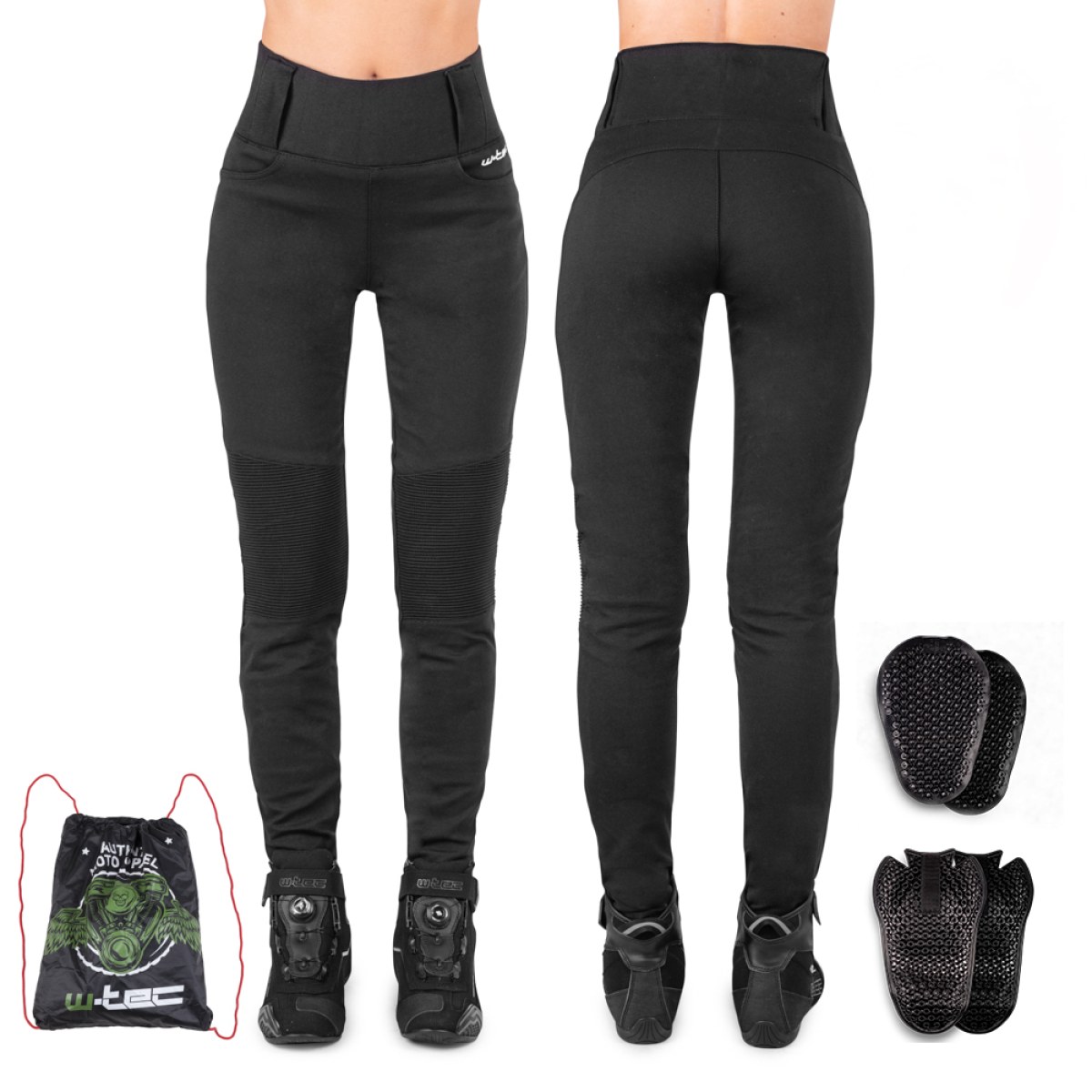 Dámské moto legíny W-TEC Woposum - Veľkosť: XL · záber 1