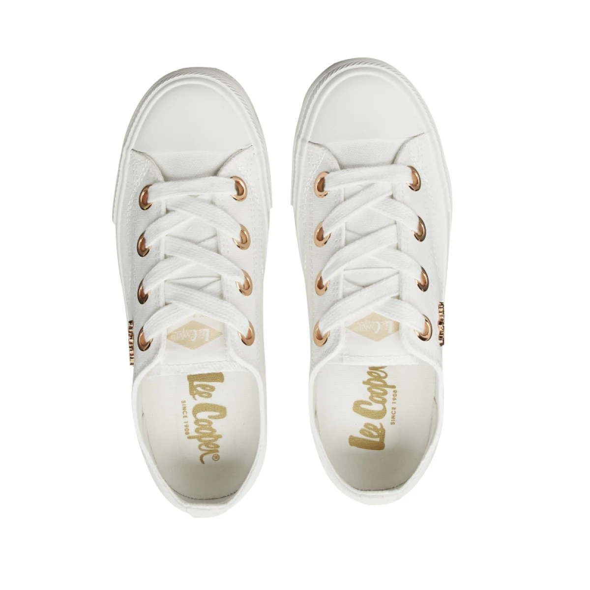Dámska rekreačná obuv LEE COOPER Chameroy W white · záber 3