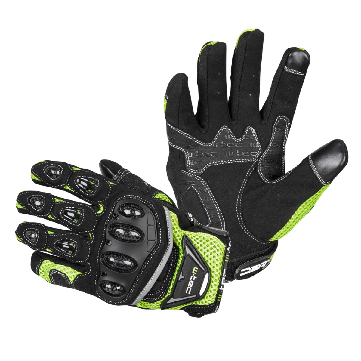 Moto rukavice W-TEC Upgear - Veľkosť: XXL | Farba: Čierna · záber 1