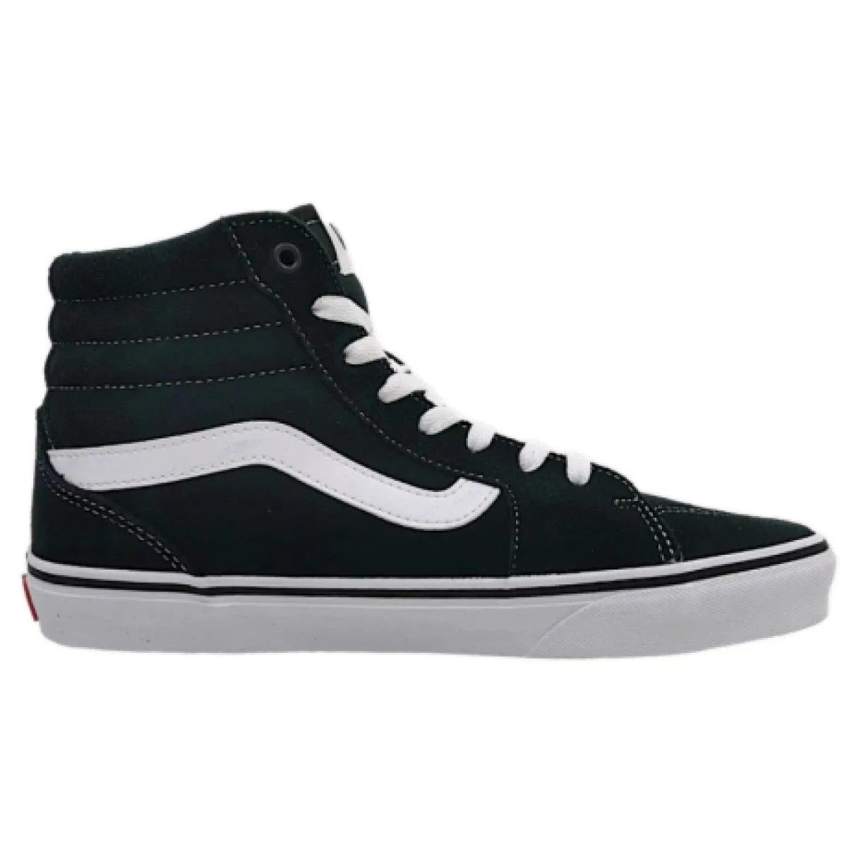 Pánská vycházková obuv VANS MN Filmore HI (Suede) scarab white · záber 1