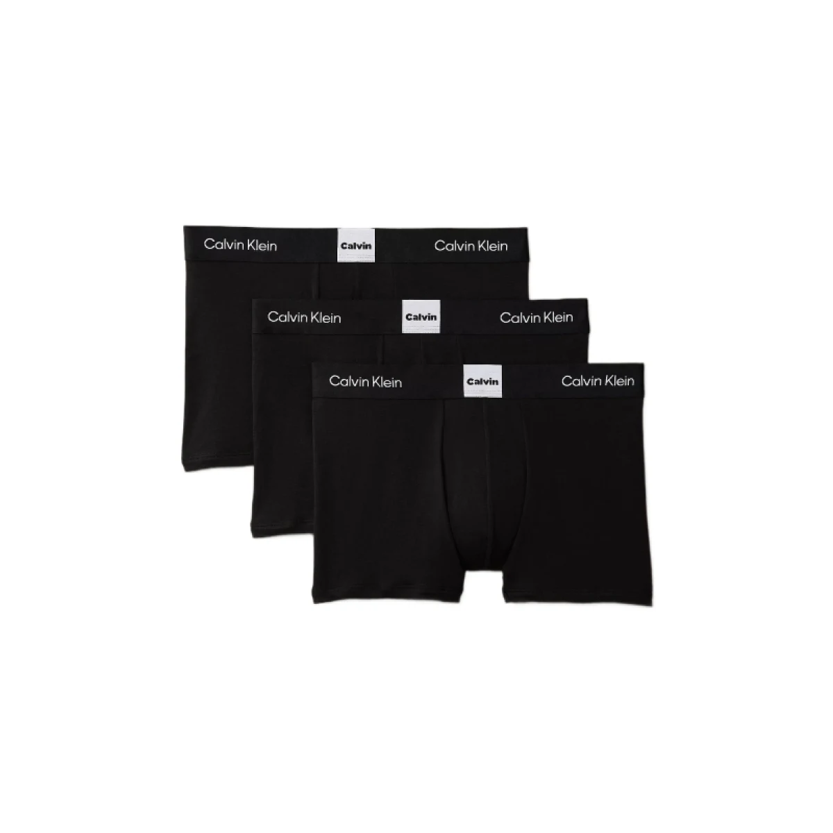 Pánske boxerky CALVIN KLEIN 3 PACK - Trunk Icon Logo Graphic 3-Pack black · záber 2