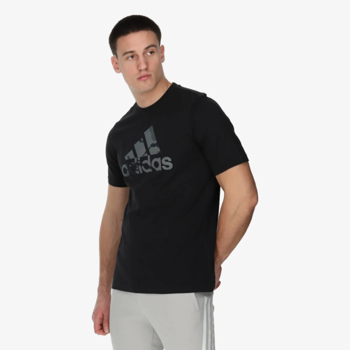 Pánské tričko s krátkým rukávem ADIDAS M CAMO G T 1-IR5828-Black · záber 4