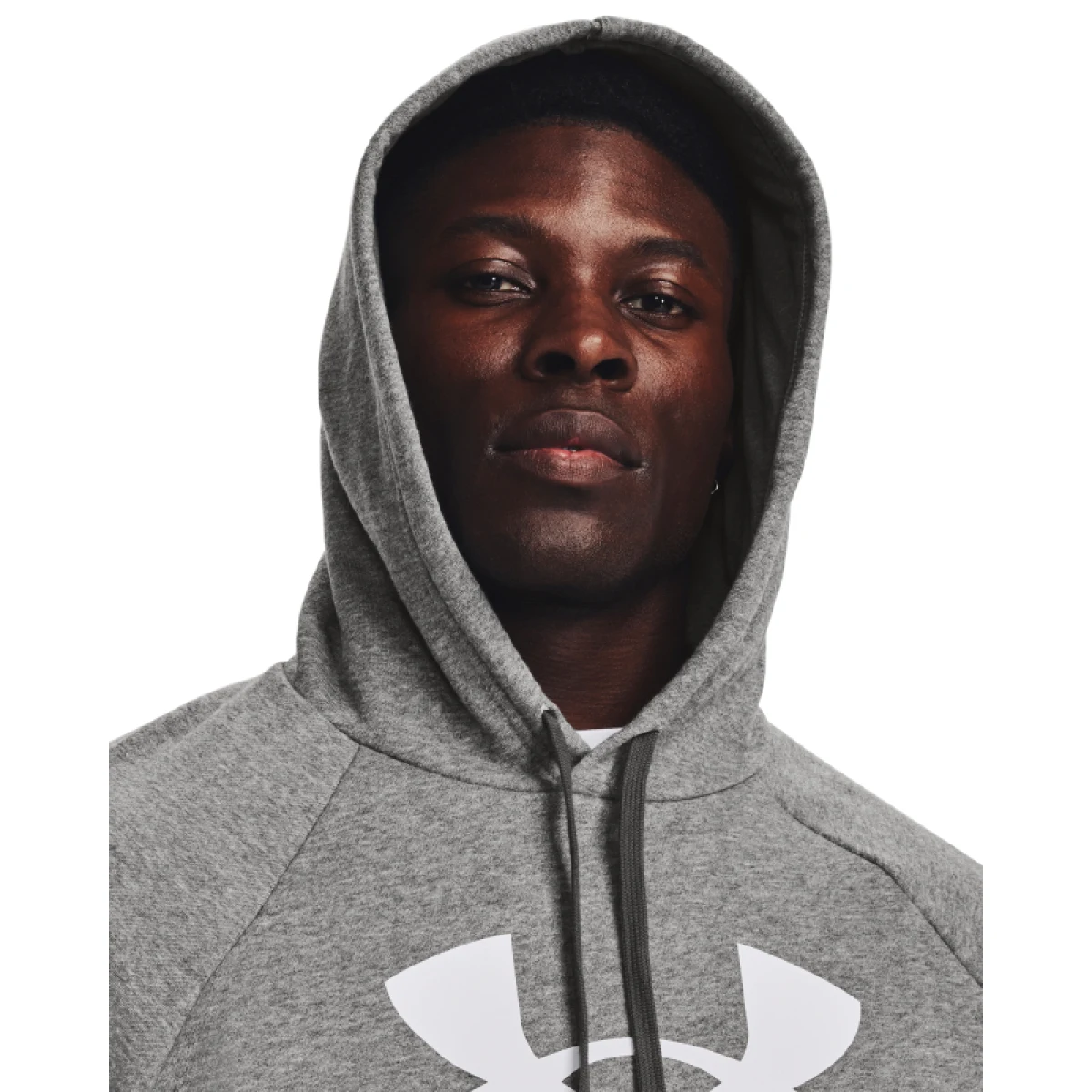Pánská zateplená mikina s kapucí UNDER ARMOUR UA Rival Fleece Logo HD · záber 2