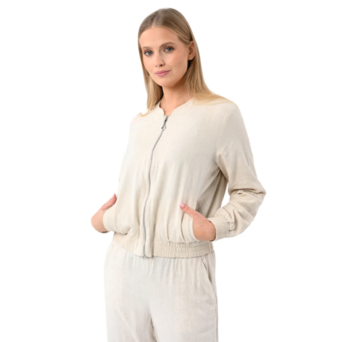 Dámska bunda VOLCANO JB-TOKEO-BEIGE · záber 1