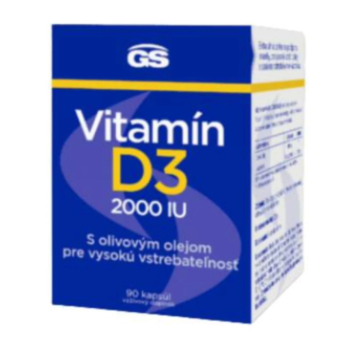 GS Vitamín D3 2000 IU 90 kapsúl · záber 2
