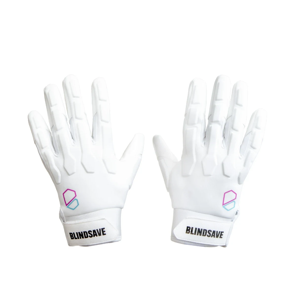 BLINDSAVE LEGACY Padded Gloves White - Barva: biela · záber 1