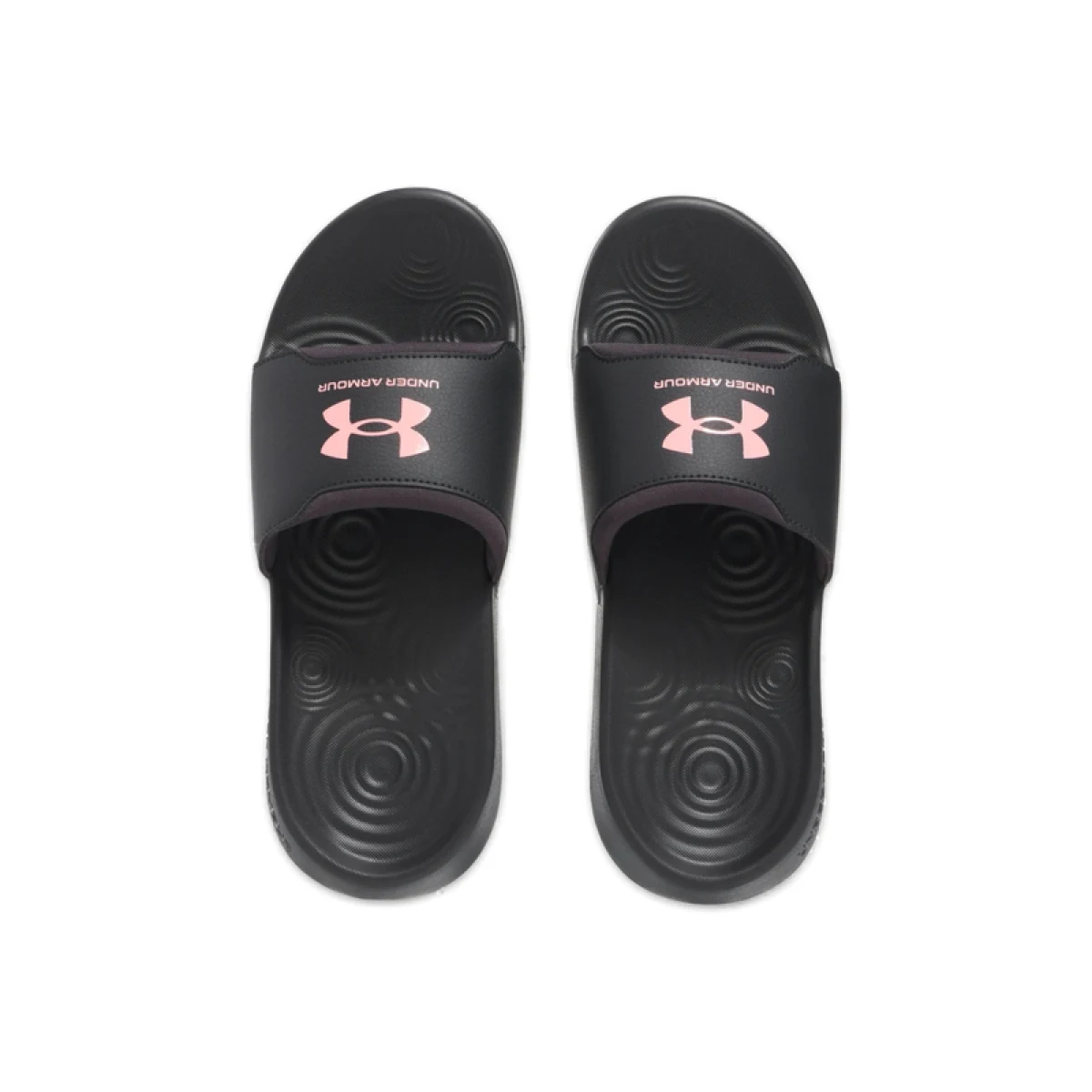 Dámské pantofle (plážová obuv) UNDER ARMOUR UA W Ignite Select anthracite anthracite pink vortex · záber 3