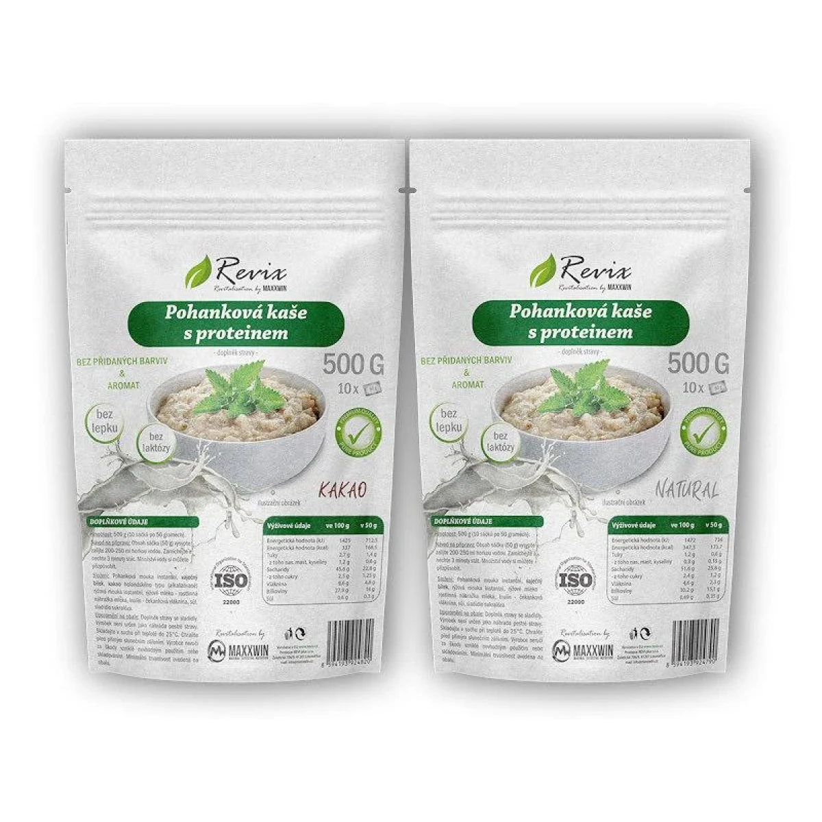 Revix Proteinová pohanková kaše 500g · záber 2