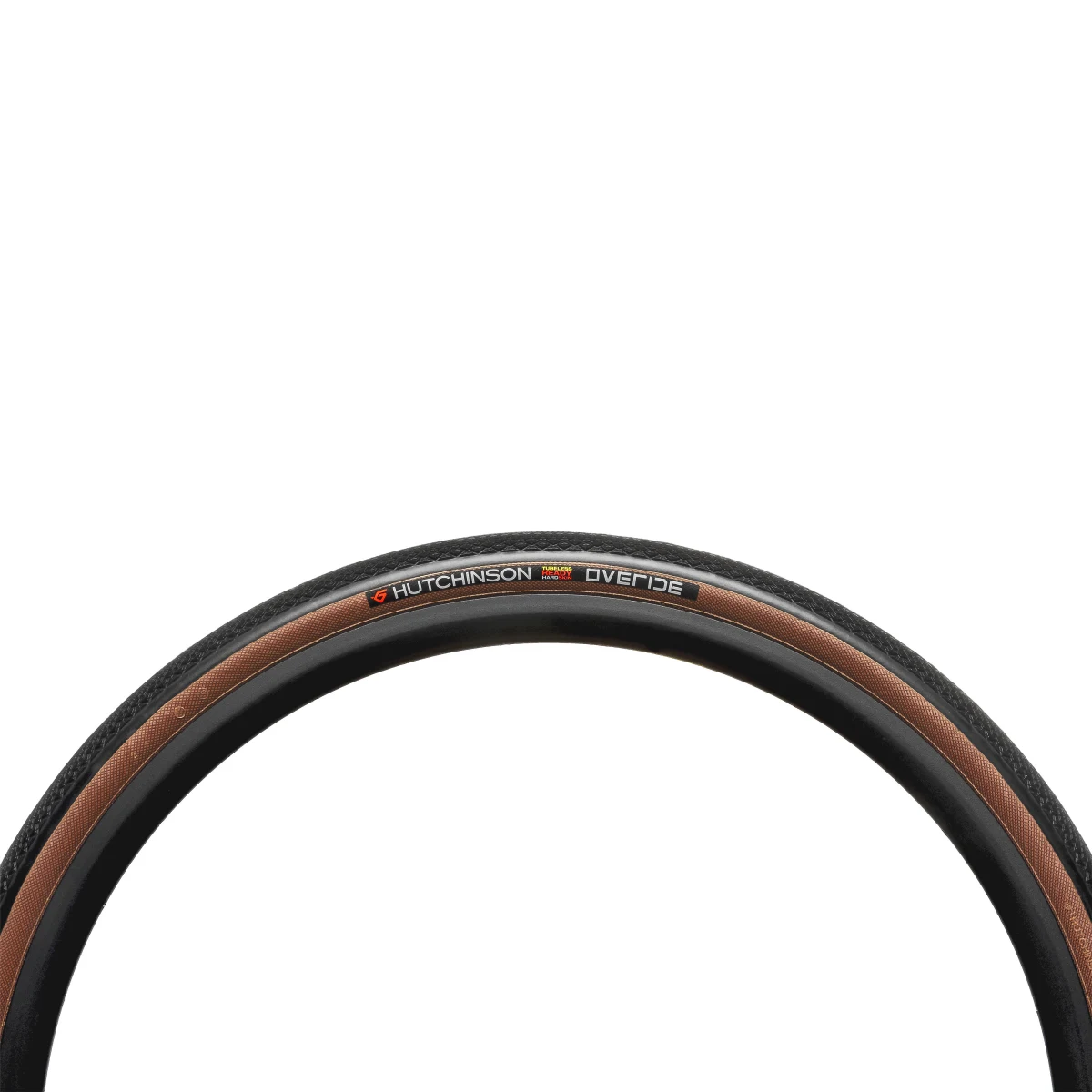HUTCHINSON Gravelový plášť Overide 700×40 Hardskin Tubeless Ready Tanwall (bronzový) bez · záber 2