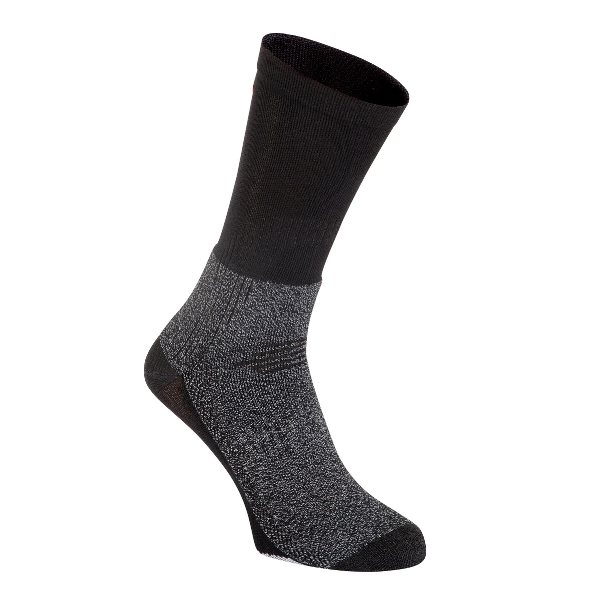 QUECHUA Unisex ponožky na beh na lyžiach XCS 500 čierno-sivé 42-44 · záber 1