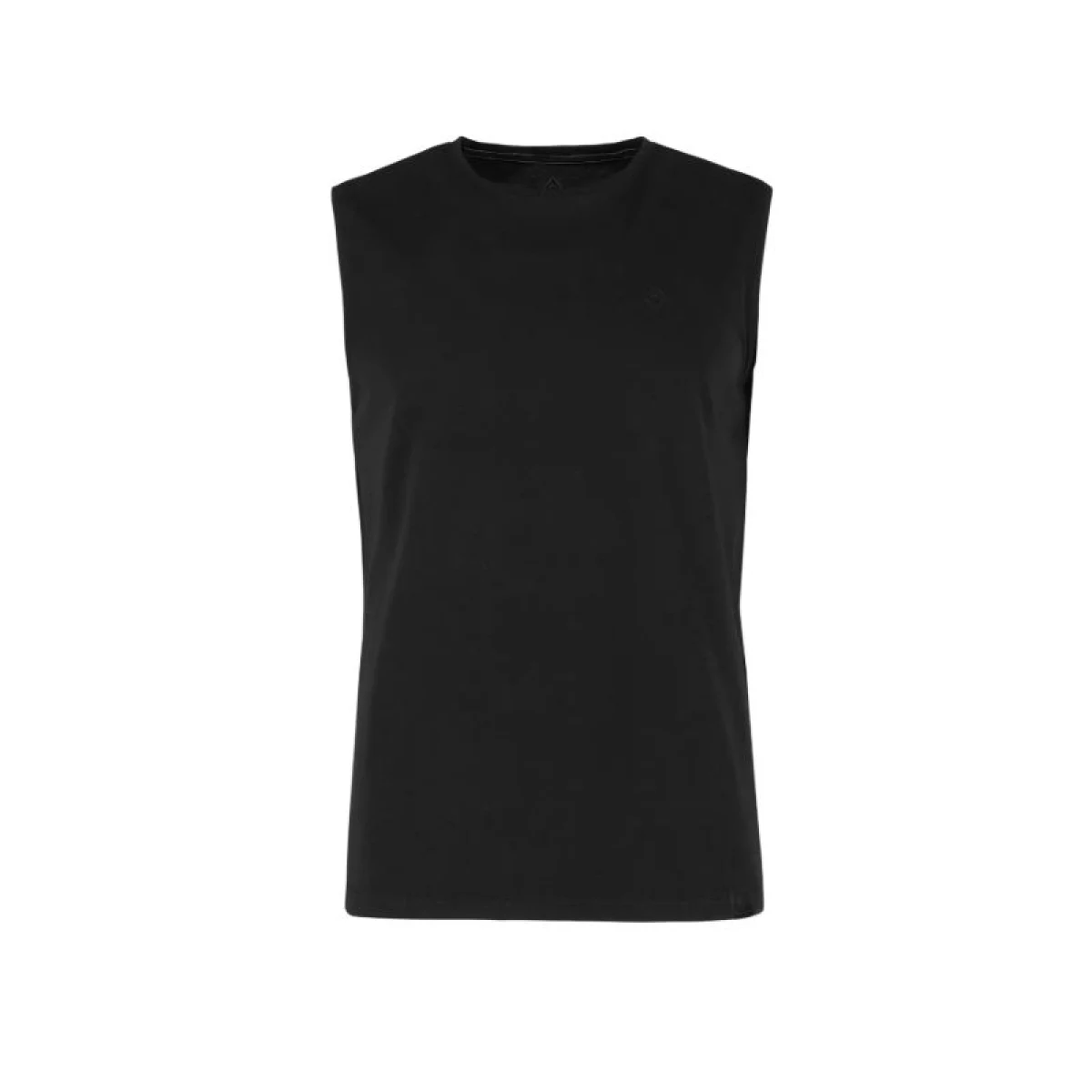 Pánske tričko bez rukávov VOLCANO T-TANK-BLACK - Farba: čierna · záber 4