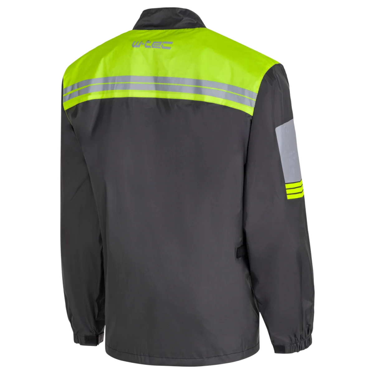 Moto pláštenka W-TEC Igava Farba čierna-fluo zelená, · záber 5