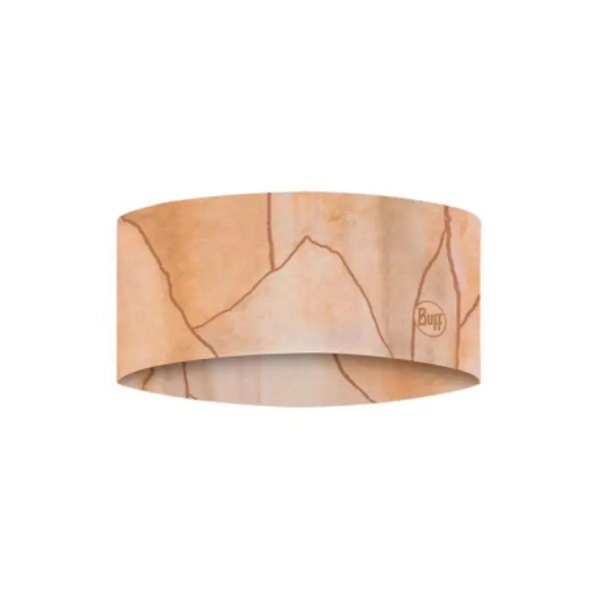 Čelenka BUFF COOLNET UV® WIDE HEADBAND MOUTAH APRICOT · záber 1