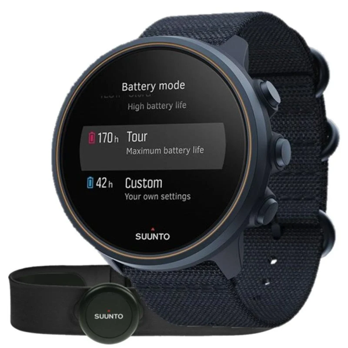 Suunto Suunto 9 Baro Granite Blue Titanium Silicone strap (AKČNÍ CENA) · záber 4
