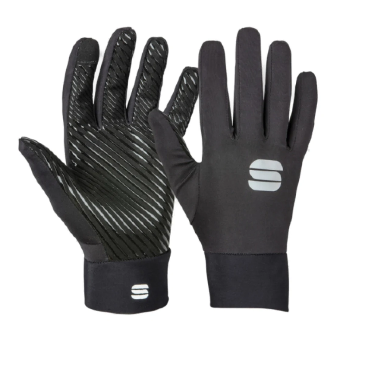 Cyklistické rukavice SPORTFUL Fiandre light gloves, black · záber 1