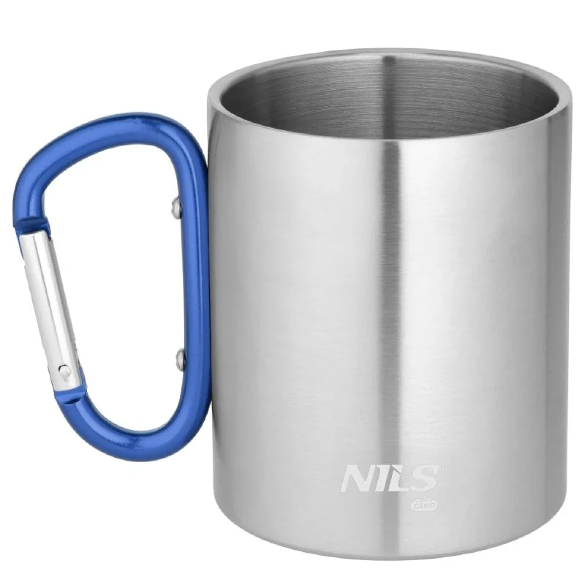 Nils Kempingový hrnek Camp NC17110 s karabinou 300ml modrý · záber 1