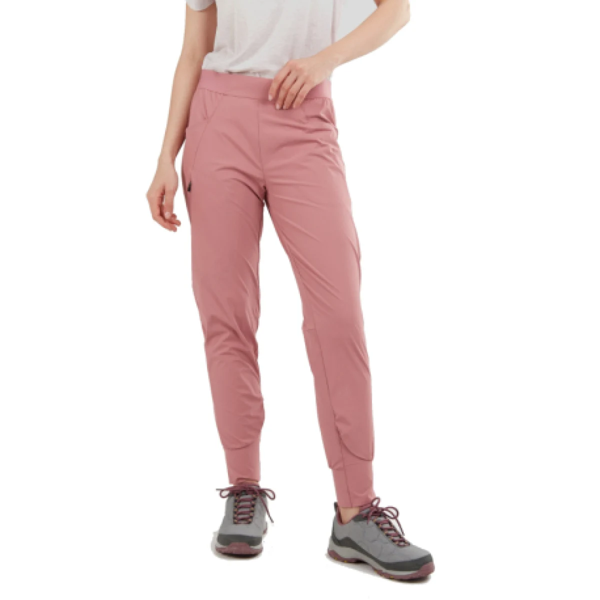 Dámské turistické kalhoty FUNDANGO Sabana Active Pants-385-mauve · záber 1