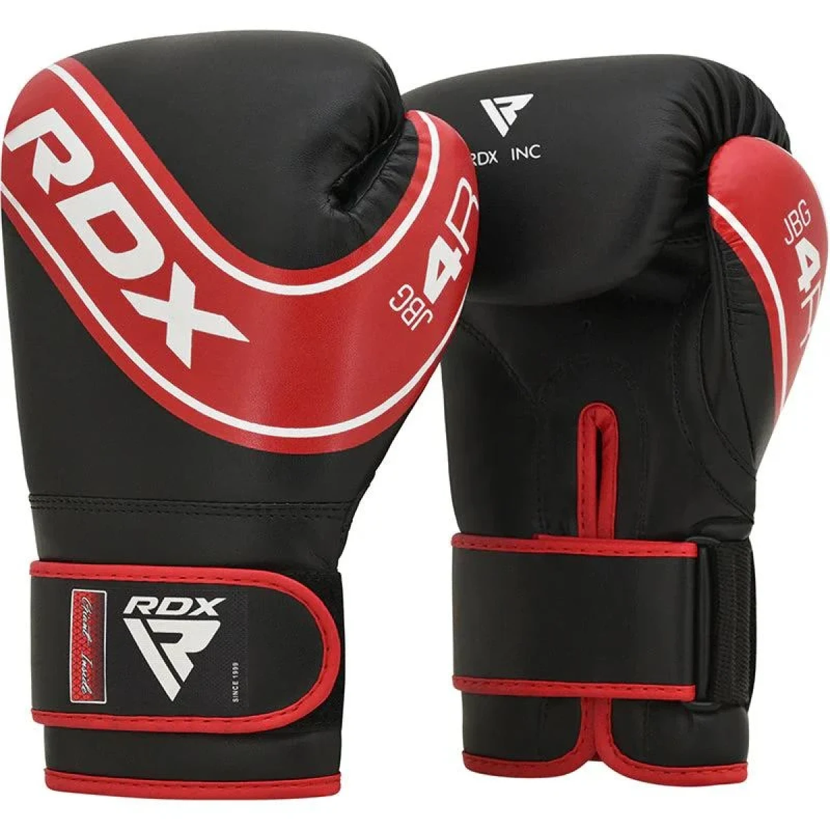 RDX Dětské boxerské rukavice 4B Robo, červeno černé, 6 oz · záber 1
