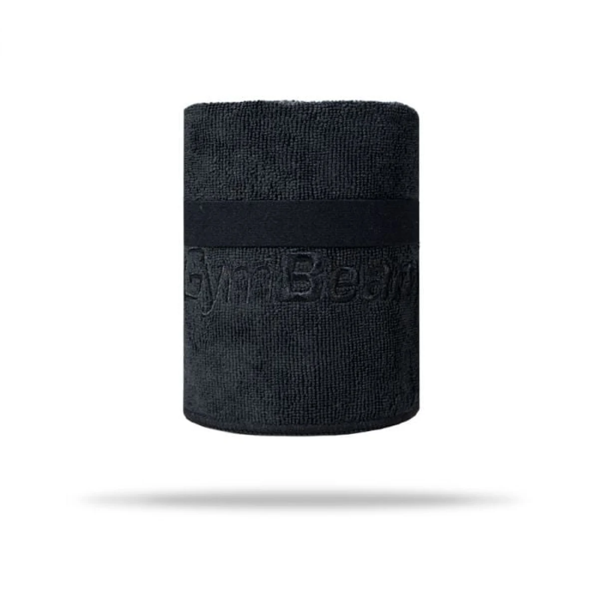 Спортна микрофибърна кърпа Large Black - Gymbeam · záber 1