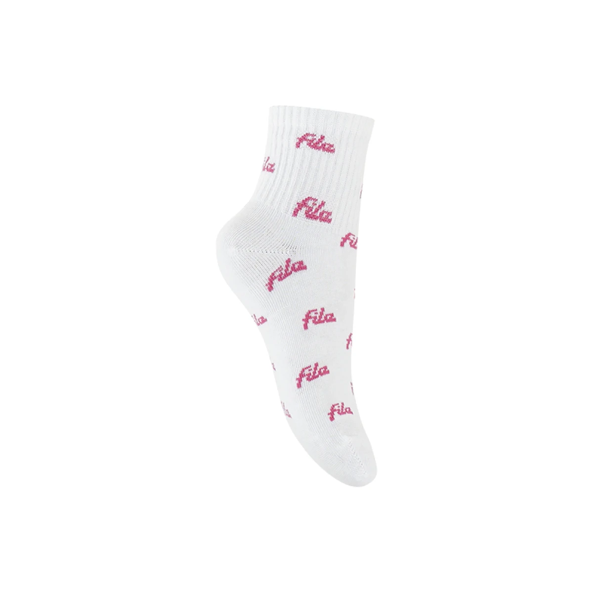 Dievčenské ponožky FILA 3 PACK-F2120-125 White Navy · záber 4